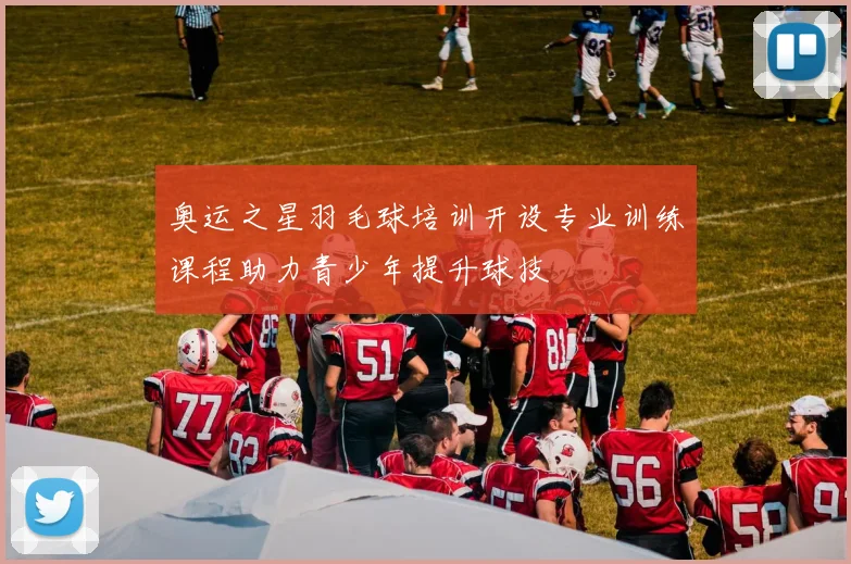 奥运之星羽毛球培训开设专业训练课程助力青少年提升球技